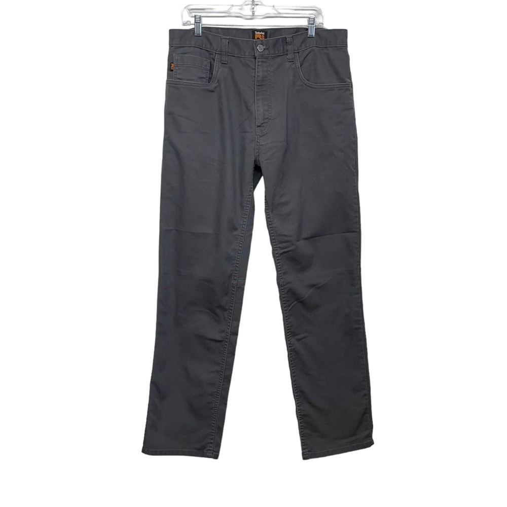 Timberland Pro Straight Fit Mens Gray Jeans Size 36